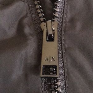 Armani Exchange blackout stealth windbreaker